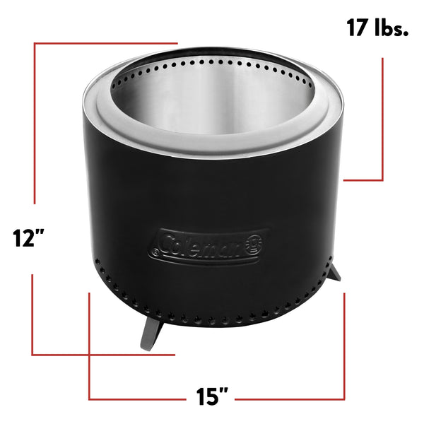 Coleman® Cityscapes™ 15 Smokeless Fire Pit