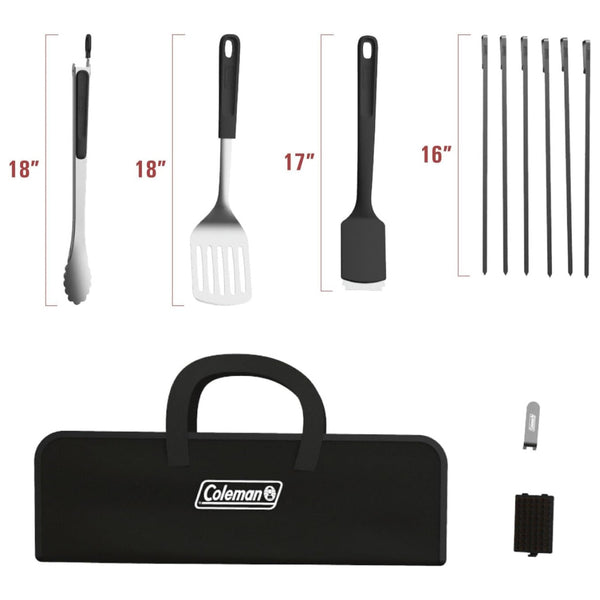 Coleman® Cookout™ 12 Piece BBQ Grill Tool Set