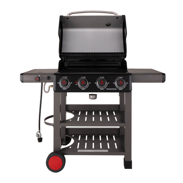 Coleman Cookout 4-Burner Grill, Stainless Steel