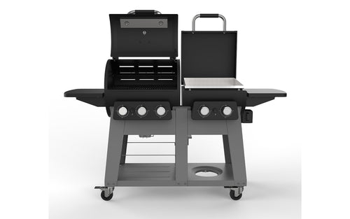 Coleman® Cookout™ 5 Burner Grill/Griddle Combo