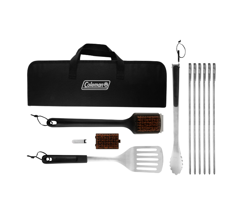 Barbecue D'extérieur, 4 Pièces, Accessoires Avec Logo Gravé, Outils Pour BBQ D'e - Foto 4